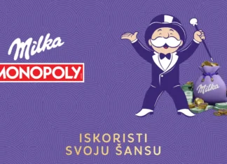 Milka nagradna igra 2026 u BiH: MILKA x MONOPOLY za nagrade! Milka nagradna igra: MILKA x MONOPOLY za nagrade!