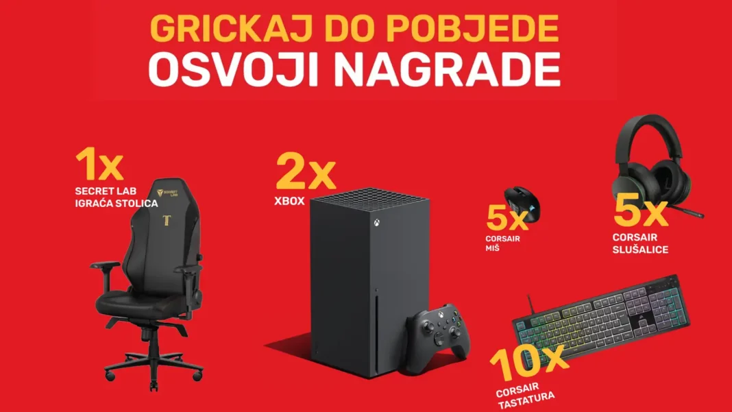 Pringles nagradna igra 2026: GRICKAJ DO POBJEDE – OSVOJI NAGRADE