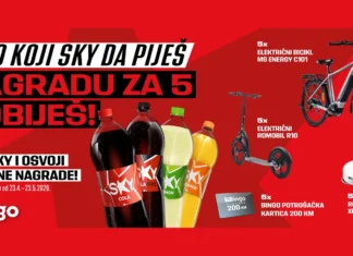 SKY nagradna igra 2026:Bilo koji Sky da piješ nagradu za 5 dobiješ SKY nagradna igra: BILO KOJI SKY DA PIJEŠ – NAGRADU ZA 5 DOBIJEŠ