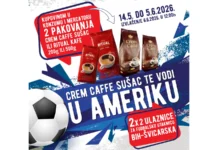 Crem Caffe Sušac nagradna igra 2026: Crem Caffe te vodi u Ameriku Crem Caffe Sušac nagradna igra 2026: Crem Caffe te vodi u Ameriku