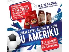 Crem Caffe Sušac nagradna igra 2026: Crem Caffe te vodi u Ameriku