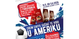 Crem Caffe Sušac nagradna igra 2026: Crem Caffe te vodi u Ameriku Crem Caffe Sušac nagradna igra 2026: Crem Caffe te vodi u Ameriku