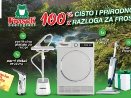 Frosch nagradna igra u cm-u: Frosch 100% čisto i prirodno!