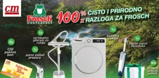 Frosch nagradna igra u cm-u: Frosch 100% čisto i prirodno! Frosch nagradna igra u cm-u: Frosch 100% čisto i prirodno!