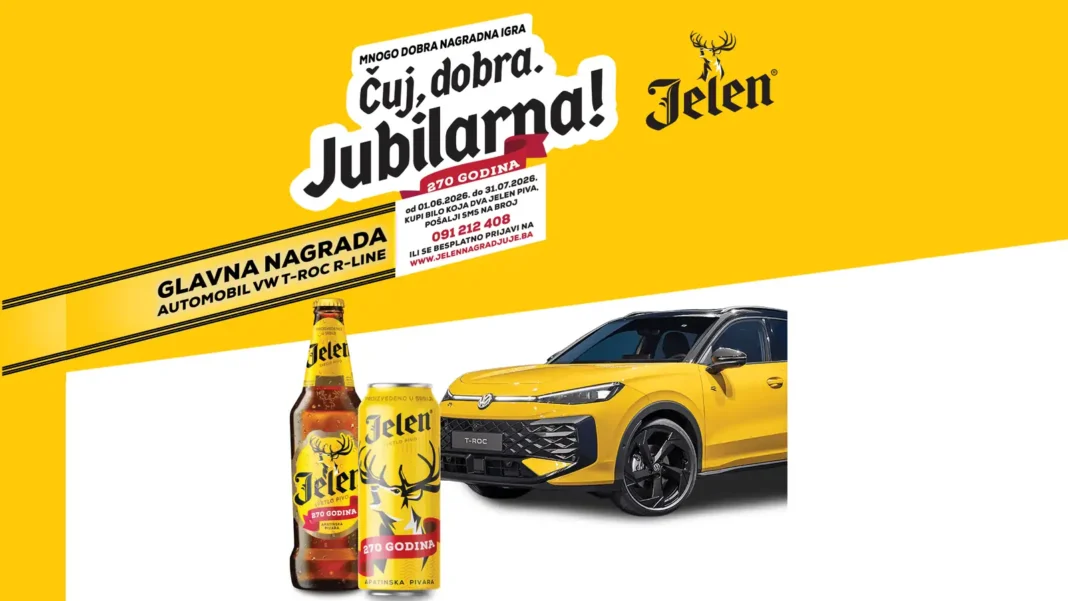 Jelen nagradna igra 2026: Čuj dobra, jubilarna!