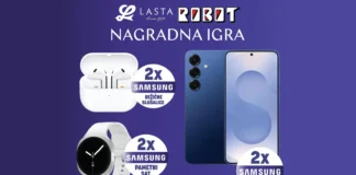 Lasta nagradna igra u Robotu za Samsung nagrade! Lasta nagradna igra: ROBOT & LASTA