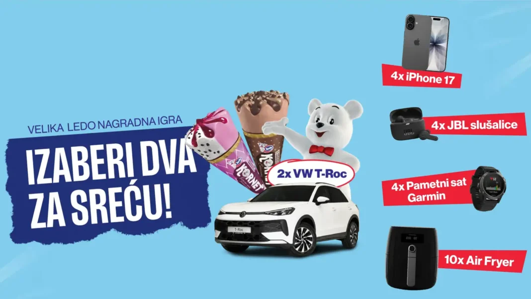 Ledo nagradna igra: Izaberi dva za sreću