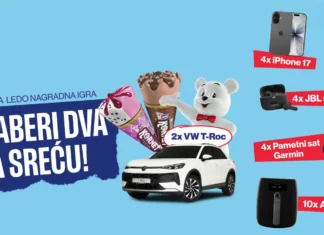 Ledo nagradna igra 2026: Izaberi dva za sreću! Ledo nagradna igra: Izaberi dva za sreću