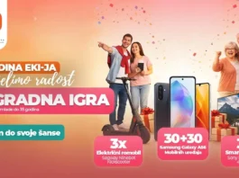 EKI nagradna igra 2026: 30 godina EKI-ja, podijelimo radost