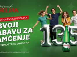 Sarajevski Kiseljak nagradna igra 2026: Već 135 godina dio priče koja nas okuplja. Sarajevski Kiseljak