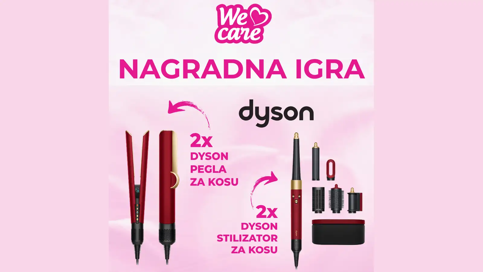 Violeta We Care nagradna igra za Dyson nagrade