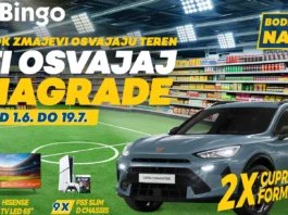 Bingo nagradna igra 2026: Bodrimo naše