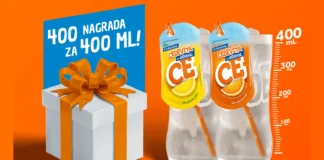 Cedevita nagradna kampanja: 400 NAGRADA ZA 400ML! Cedevita nagradna igra 2026: 400 NAGRADA ZA 400ML!