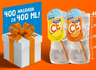 Cedevita nagradna kampanja: 400 NAGRADA ZA 400ML! Cedevita nagradna igra 2026: 400 NAGRADA ZA 400ML!