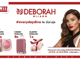Deborah Milano nagradna igra u cm: Osvoji putovanje od 2.000 KM