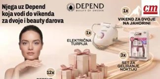 Depend nagradna igra u cm: Osvoji vikend za dvoje, električnu turpiju, set za geliranje noktiju Depend nagradna igra u cm