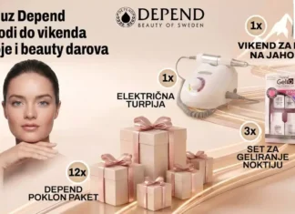 Depend nagradna igra u cm: Osvoji vikend za dvoje, električnu turpiju, set za geliranje noktiju Depend nagradna igra u cm