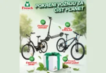 Frosch nagradna igra u dm-u: Pokreni vožnji za čist planet