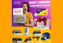 Henkel nagradna igra u BEST trgovinama