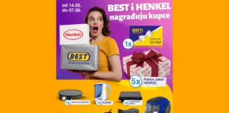 Henkel nagradna igra u BEST trgovinama