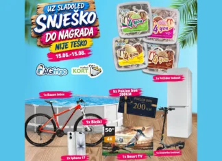 Sladoled Snješko 4You nagradna igra u KORT marketima Sladoled Snješko 4You nagradna igra u KORT marketima