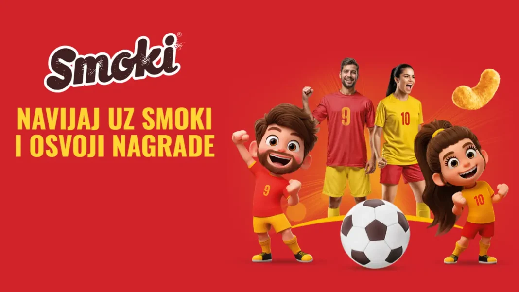 Smoki nagradna igra 2026: Navijaj uz Smoki i osvoji nagrade Smoki nagradna igra 2026: Navijaj uz Smoki i osvoji nagrade