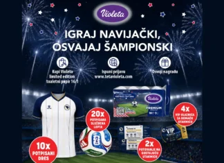 Violeta nagradna igra: Igraj navijački, osvajaj šampionski! Violeta nagradna igra: Igraj navijački, osvajaj šampionski!