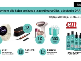 Gliss nagradna igra u cm: Gliss i CM darivanje!