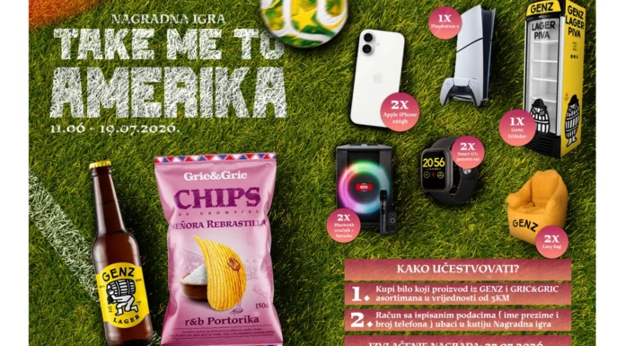 Nagradna igra Gric&Gric i Genz: TAKE ME TO AMERIKA