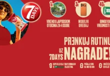 7days nagradna igra: Prenkuj rutinu uz 7Days nagrade 7Days nagradna igra 2026: Prenkuj rutinu uz 7Days nagrade