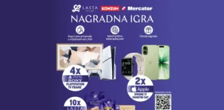 Lasta nagradna igra u Konzumu za iPhone 17 i PlayStation 5 Lasta nagradna igra u Konzumu za iPhone 17 i PlayStation 5