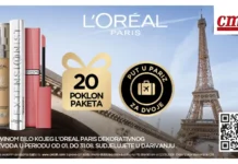 L'ORÉAL nagradna igra u cm-u: Osvojite put u Pariz L'ORÉAL nagradna igra u cm-u: Osvojite put u Pariz