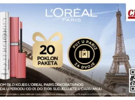 L'ORÉAL nagradna igra u cm-u: Osvojite put u Pariz