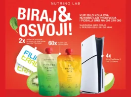 Nutrino Lab nagradna igra: Biraj i osvoji!