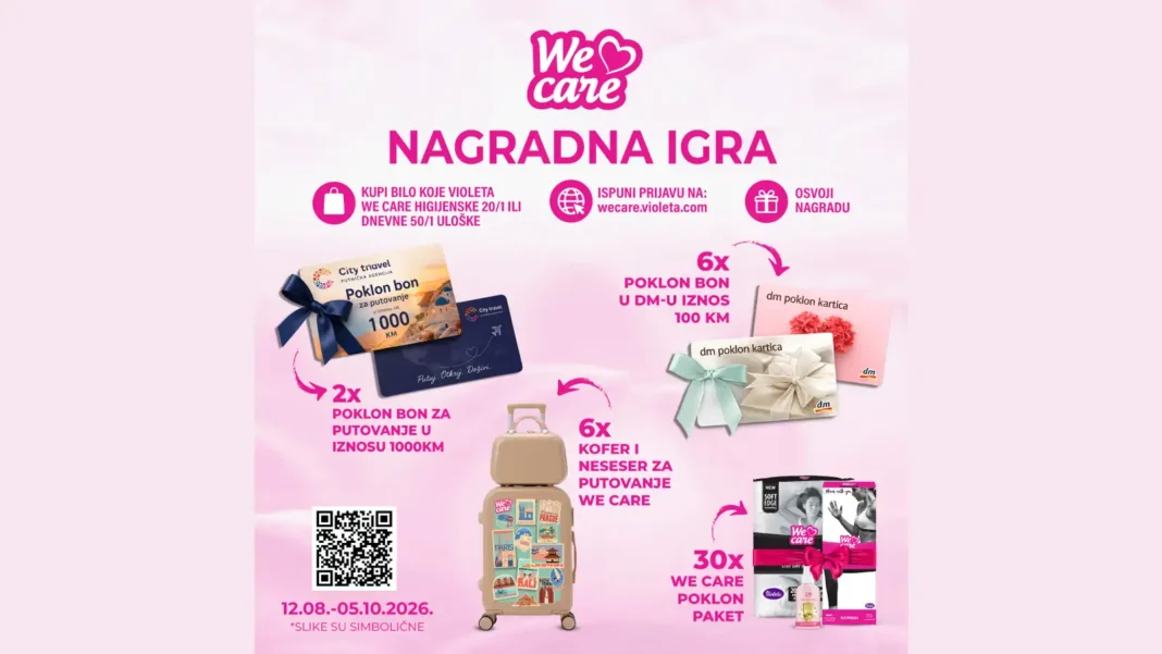 Violeta nagradna igra: LJetna nagradna igra 2026