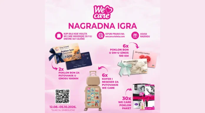 Violeta nagradna igra: LJetna nagradna igra 2026