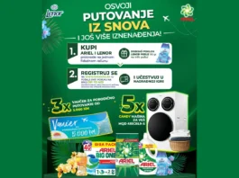 Ariel i Lenor nagradna igra u Bingo: Osvoji putovanje iz snova i još više iznenađenja!