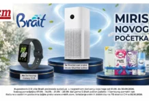 Brait nagradna igra u cm-u: Osvojite Samsung pametni sat i Brait poklon pakete Brait nagradna igra u cm-u traje do 30.9.2026., a možete osvojiti: Brait poklon paket i Samsung pametni sat.