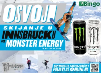 Monster nagradna igra: Osvoji skijanje u Innsbrucku uz Monster Energy Monster nagradna igra: Osvoji skijanje u Innsbrucku uz Monster Energy