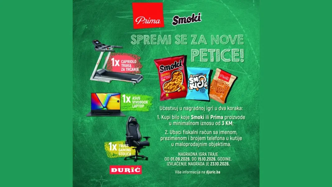 Štark i Đurić nagradna igra: Spremi se za nove petice